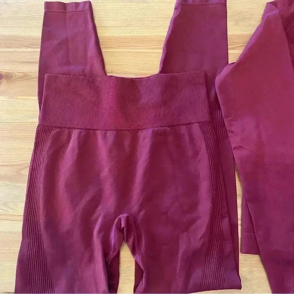 Victoria’s Secret Active Coord Set Everyday Seamless Leggings & Jacket Y2K NWOT